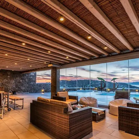Villa Pudra Mykonos- Stunning Views-Private Pool