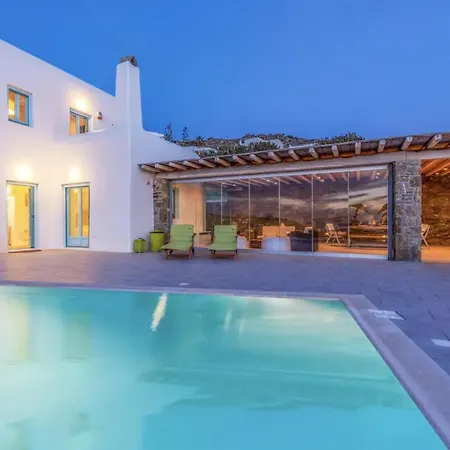 Vila Villa Pudra Mykonos- Stunning Views-Private Pool Ornos (Mykonos)